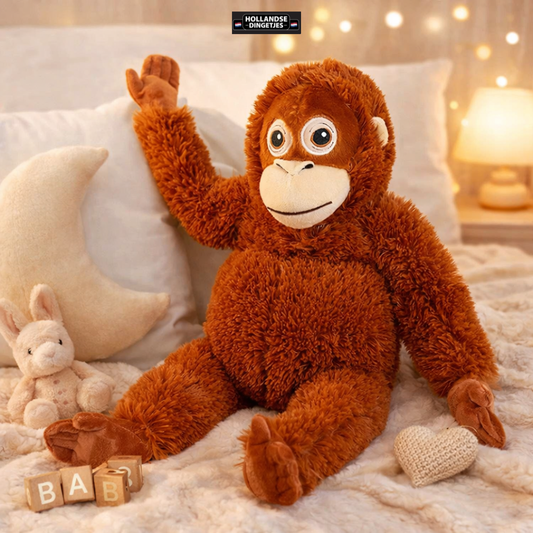 Troost Aapje™ – Zachte Knuffel & Beste Vriend